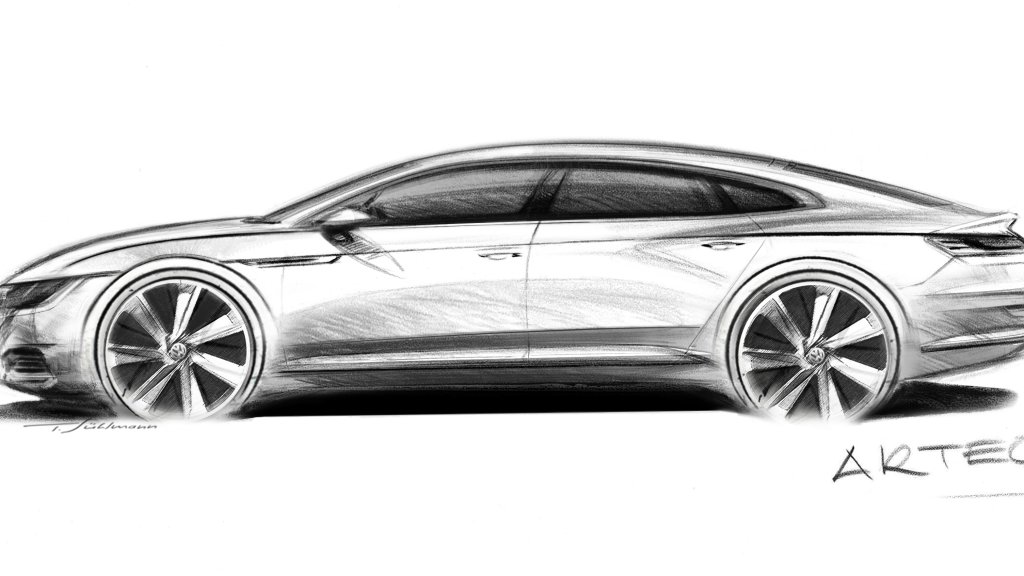 Sideview Arteon 2016