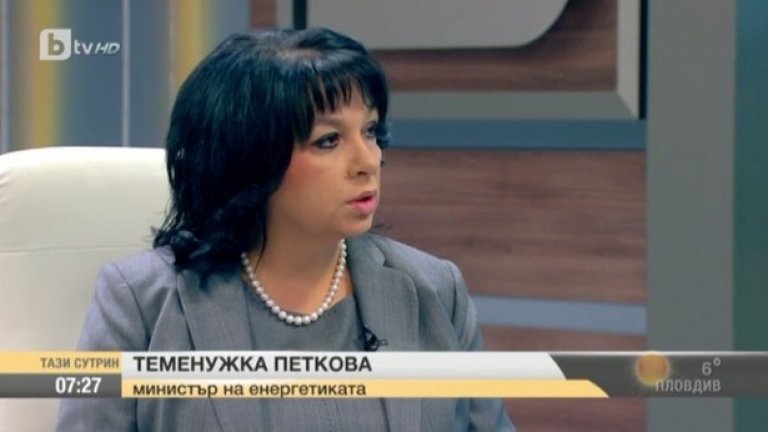Теменужка Петкова: "Министърът не може да следи всяка фактура на НЕК"