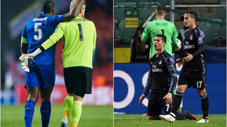 Лестър отново не допусна гол, докато Реал инкасира цели три...