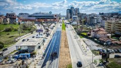 Пускат движението по бул. "Тодор Каблешков" в София