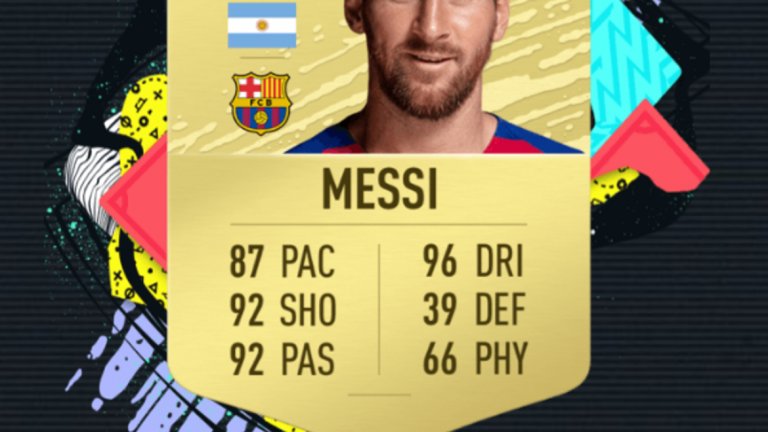 1. Лионел Меси (Барселона)
Във FIFA 19 Меси и Роналдо деляха първото място с рейтинг 94, но сега аржентинецът е сам начело. Това се случва за пръв път от FIFA 16 насам, като във FIFA 17 и 18 едноличен първенец беше Роналдо.