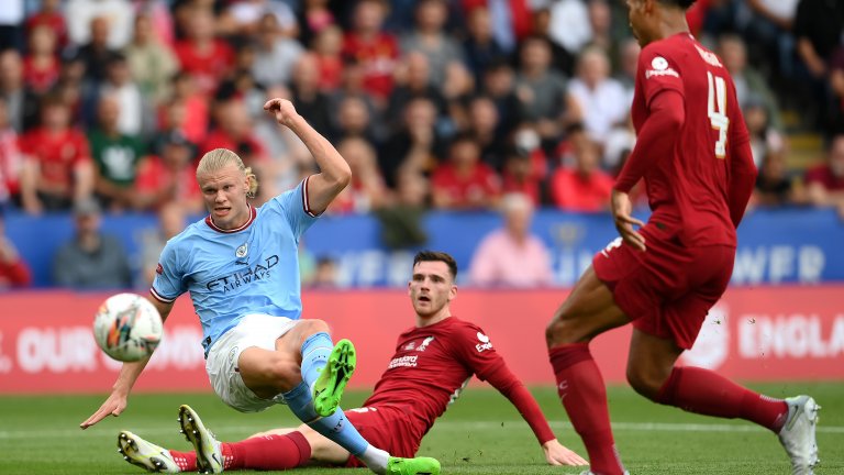 "Хааланд бе посрещнат с "добре дошъл" от Ван Дайк"