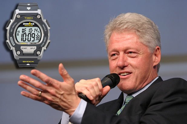 Семплият часовник на президента Клинтън, снимка: blog.watchkart.com