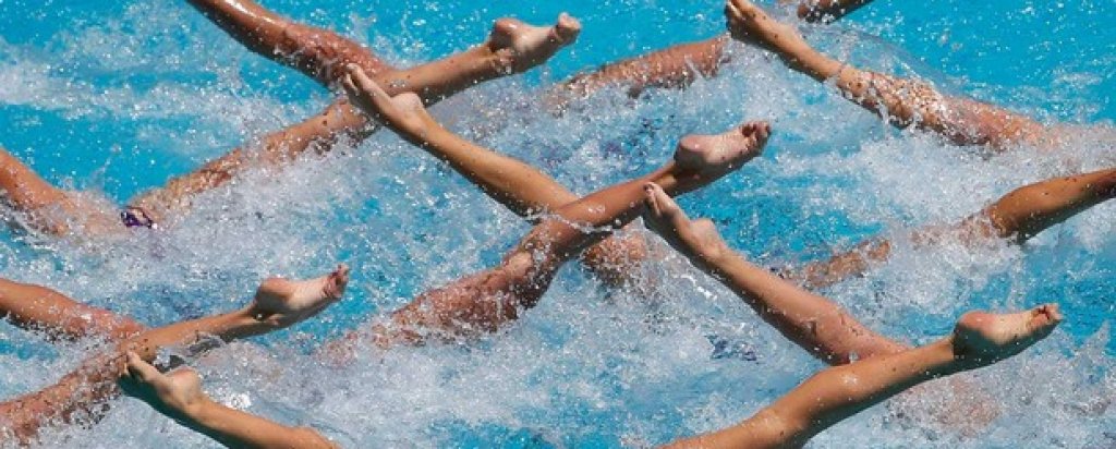 Украинките впечатлиха с волната си програма на олимпийската квалификация по синхронно плуване в Рио.