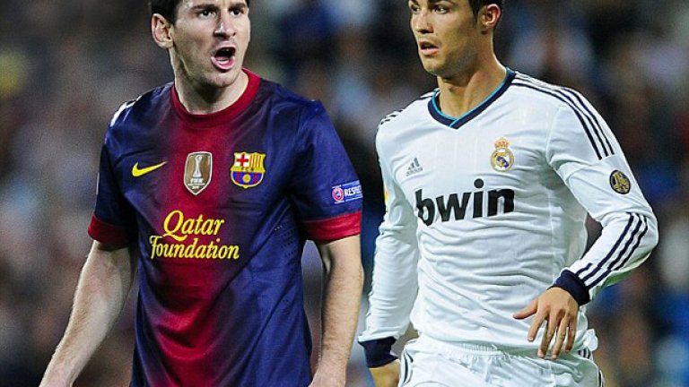 Ето ги пак тези двамата - Меси срещу Роналдо. Мачът Барса - Реал е по-голям, разбира се, но техният дуел е най-любопитен за целия свят.