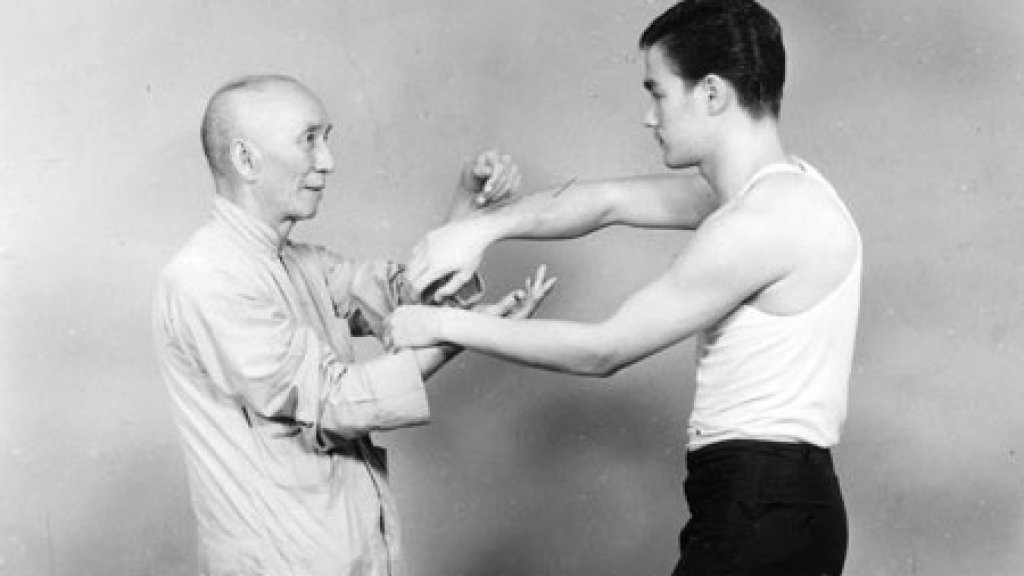 The_age_of_18_Bruce_Lee_and_Ye_Wen