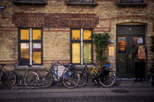 В Копенхаген има повече велосипеди, отколкото хора. 
