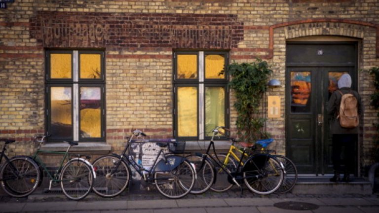 В Копенхаген има повече велосипеди, отколкото хора. 
