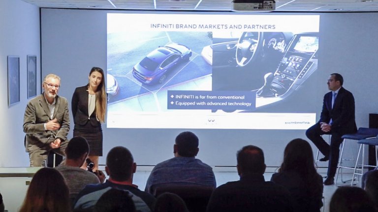 INFINITI създаде първия сайт за продажба на нови автомобили е България
