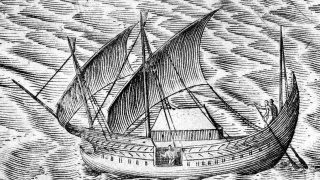 A_Bantenese_or_Javanese_jong_in_Gezicht_op_de_stad_Bantam,_RP-P-1886-A-11180