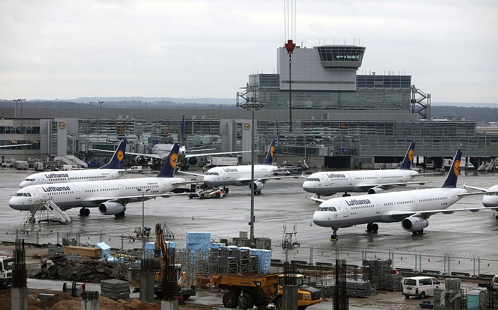 летище франкфурт, стачка на пилотите на lufthansa