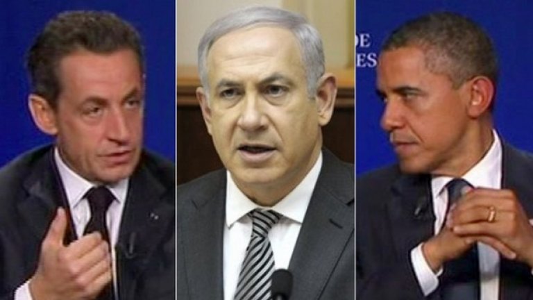 Обама, Саркози и микрофоните

По време на срещата на Г20 в Кан през 2011 година тогавашният френски президент Никога Саркози и американският му колега Барак Обама бяха „хванати“ да обсъждат израелския премиер Бенямин Натаняху в частен разговор. 

„Не мога да го издържам, той е лъжец“, измрънка Саркози на Обама, смятайки, че микрофоните не работят. „Писнало ли ти е от него?“, отвърна с въпрос Обама. И добави: „А на мен ми се налага да се разправям с него още по-често от теб!“. 

Двамата президенти оставиха случилото се без коментар, въпреки настояванията на световните медии.