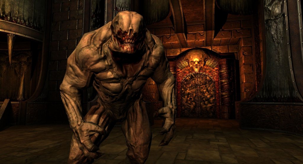 Doom 3
Поредицата Doom е един от най-разпознаваемите и популярни франчайзи към средата на 90-те, който се завърна с гръм и трясък през 2004 г.
Третата игра беше огромен скок в графично отношение и предложи широк набор от нови оръжия срещу ужаса на Марс.
Doоm 3 се оказа успех във всяко едно отношение, като продаде повече от 3,5 милиона копия до 2007 г.