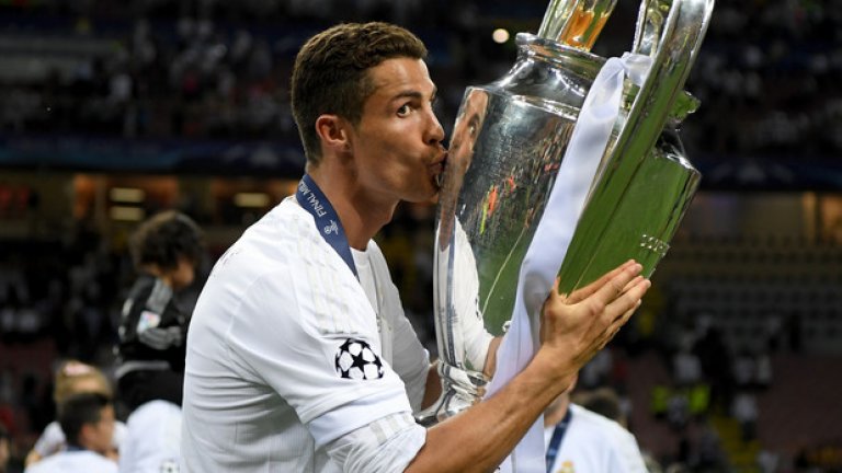 Кристиано Роналдо спечели третия си трофей в Шампионската лига в четвъртия си финал