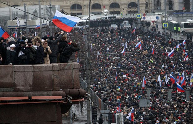 Точно 50 000 души беше съгласувано да присъстват на митинга в центъра на руската столица