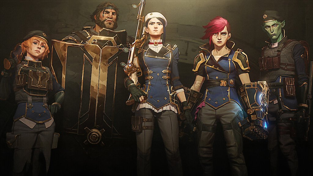 5. Arcane: League of Legends (2021 - 2024 г.)
Оценка в IMDb: 9 от 10 звезди
Оценка в Rotten Tomatoes: 87%
Къде да гледате: в Netflix
Анимацията, вдъхновена от популярната игра League of Legends, ни отвежда в контрастния, но технологично напреднал град Пилтовър и мрачните му подземия. В центъра на сюжета са сестрите Вай и Джинкс, чиято връзка се разпада заради трагични събития, белязали детството им. Докато преживяното подтиква Вай да се посвети на реда и справедливостта, Джинкс потъва в хаоса, движена от болката и усещането, че е била изоставена.
