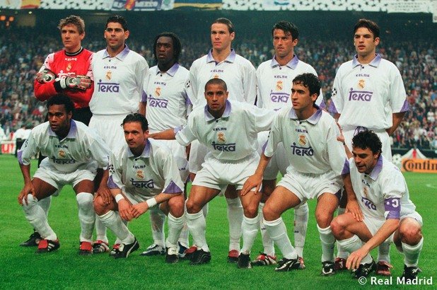 Реал от 1998 г. - тимът, който върна купата на шампионите на "Сантяго Бернабеу" след 32-годишна пауза. Основни фигури - Раул, Роберто Карлуш, Предраг Миятович, Йеро...