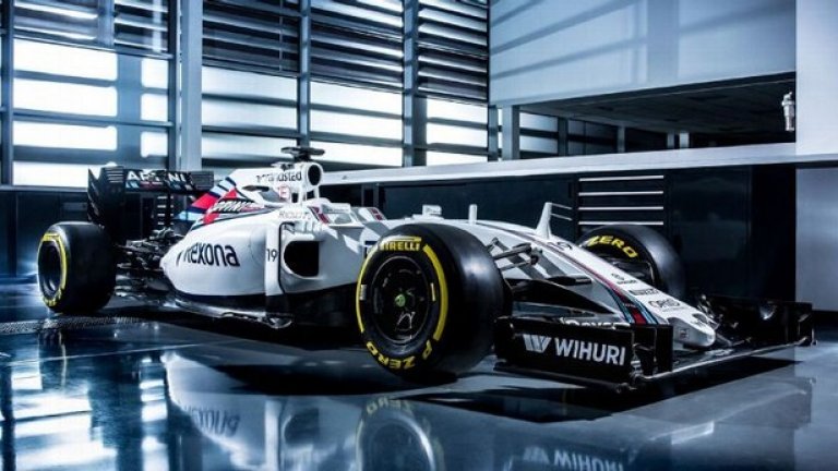 Williams също показа днес новия си болид - FW38