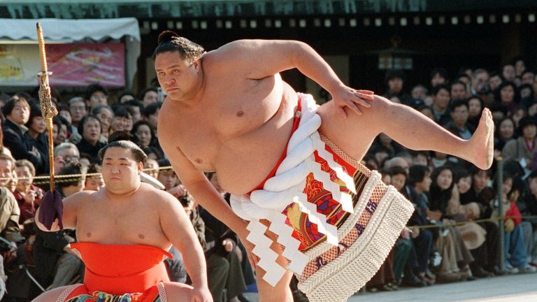На 54 си отиде една от легендите на сумото
