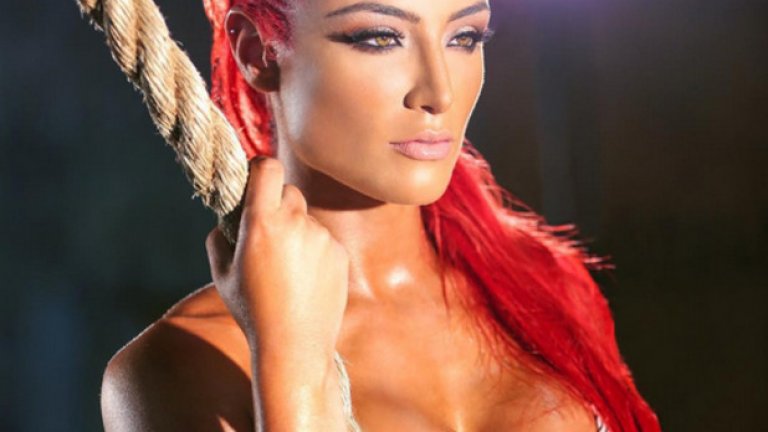 Огненото момиче на кеча