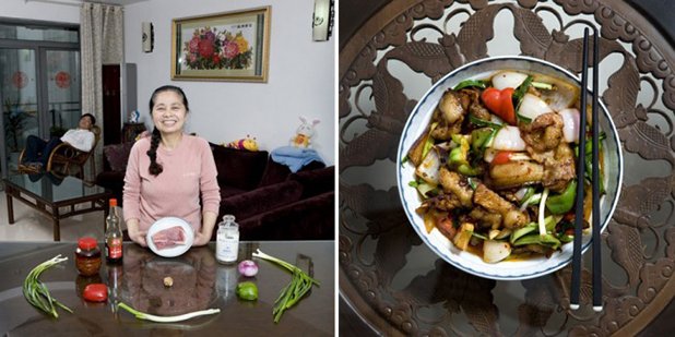 Китай, свинско със зеленчуци