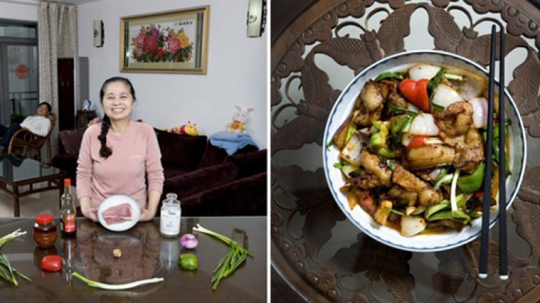 Китай, свинско със зеленчуци