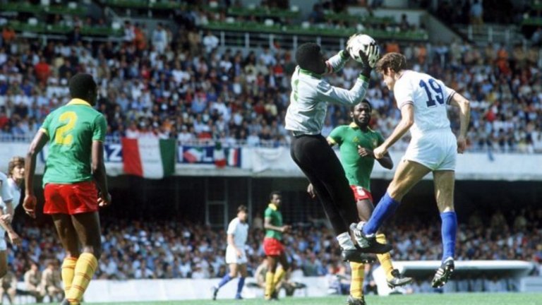 4. Идол
Кумирът на Буфон е не кой да е а камерунският вратар Томас Н`Коно, който запленява младия Джиджи с играта си на световните първенства през 1982 г. и 1990 г.