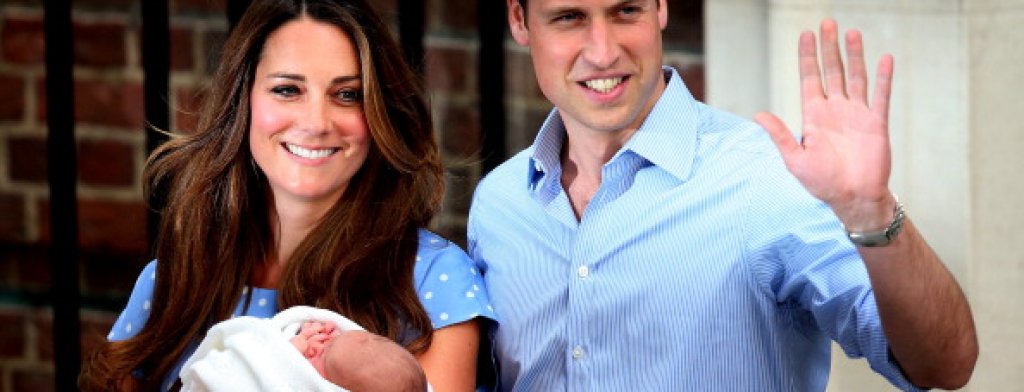 Лятото на 2013-та, принц Джордж току-що се е родил