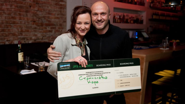 Станислава Кара е кино репортерът на Jameson First Shot