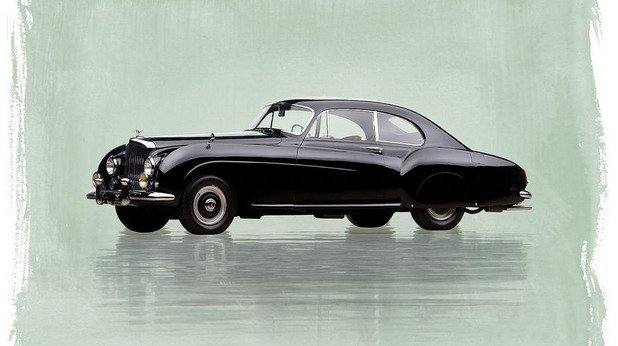 Bentley R-Type Continental Sports Saloon с ляв волан от 1955 година с каросерия на H.J. Mulliner