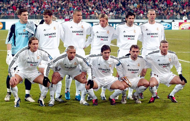 През годините идва ред на Галактикос I - отборът, спечелил европейската купа през 2002 г.