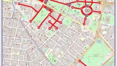 Къде е блокирано движението, спирането и паркирането на коли в София покрай посещението на папата