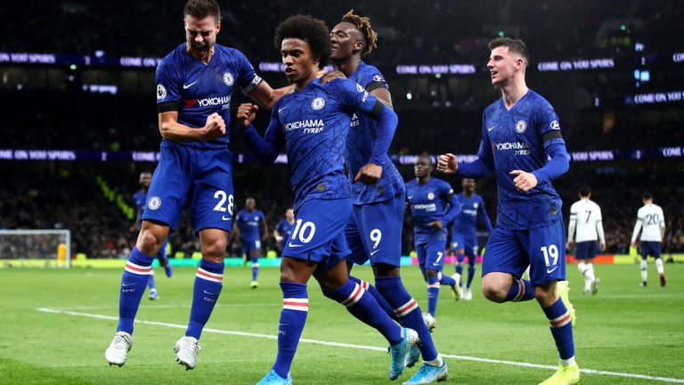 Героят на мача Уилина игра изключително силно, а целият отбор на Челси категорично надигра съперника