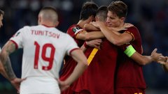 ЦСКА поведе на "Олимпико", но след това Рома заби пет безответни гола