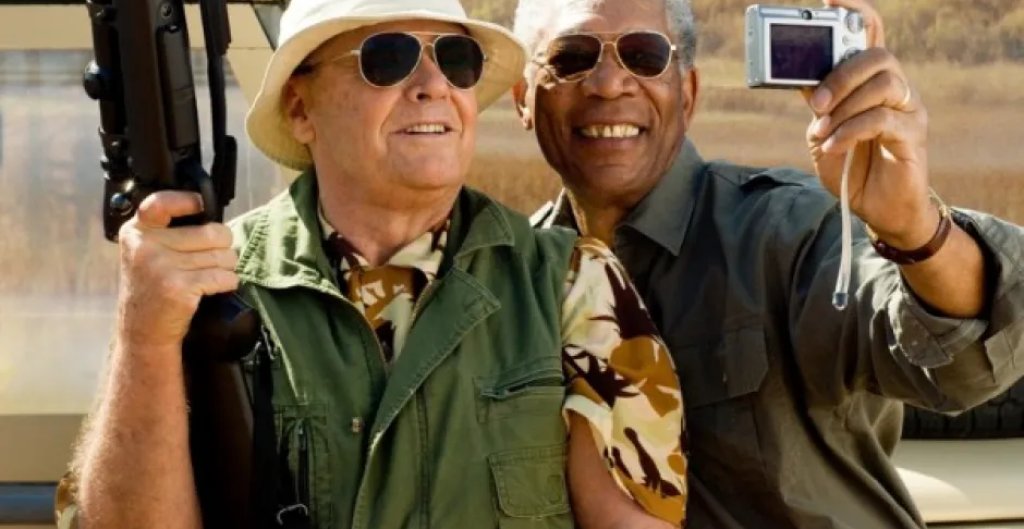 „Ритни камбаната с финес“ (The Bucket List) (2007 г.)
Един от последните филми Роб Райнер проследява двама мъже в края на живота си. Едуард Коул (Джак Никълсън) е милиардер, а Картър Чембърс (Морган Фрийман) е автомонтьор. Те са настанени в една и съща болнична стая и докато си говорят, решават да съставят списък с нереализираните си мечти и да го изпълнят, преди да починат.