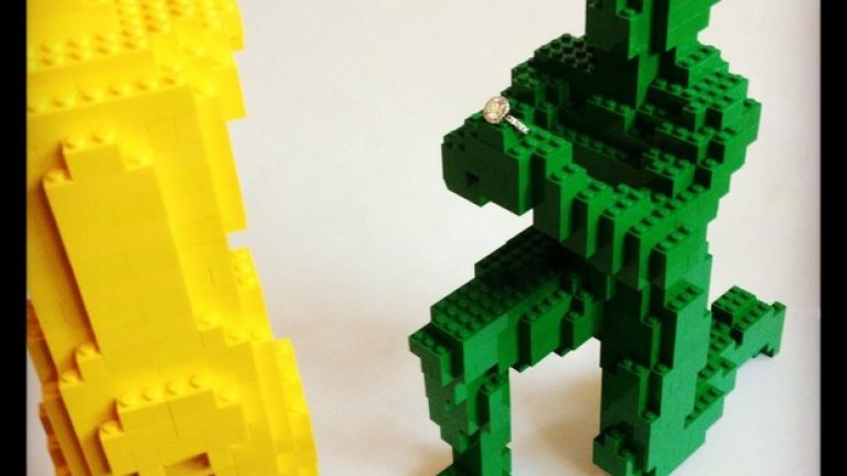 Най-изумителните скулптури от Lego