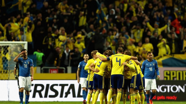 Шведите измъкнаха ценния успех пред погледа на Златан Ибрахимович, който се отказа от националния отбор след Евро 2016