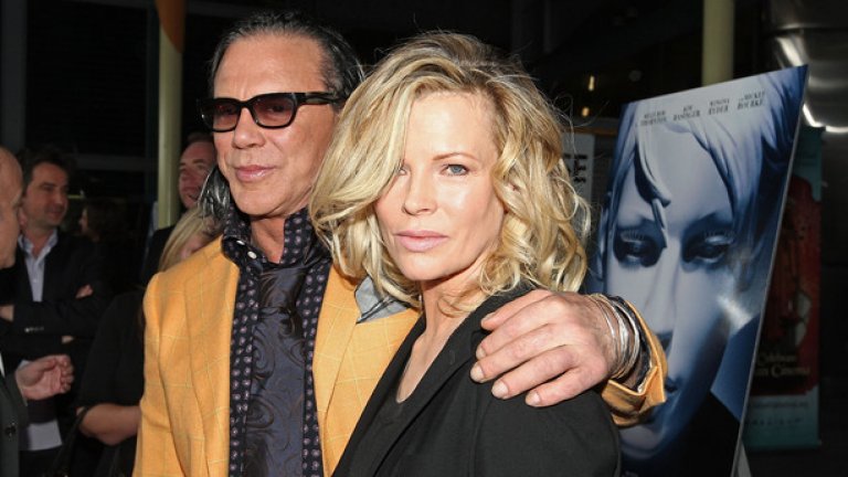 С Мики Рурк на премиерата на „Информаторите“, 2008