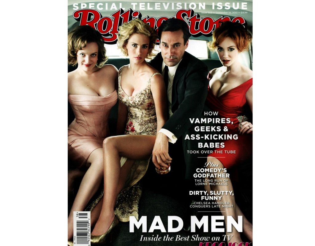 Същата година се появява на корицата на Rolling Stone, заедно с част от екипа на сериала