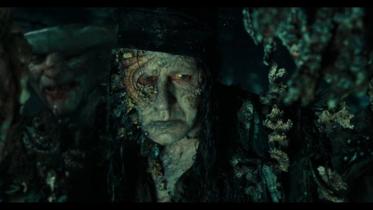 Стелан Скарсгард като Бил Търнър в "Карибски пирати"