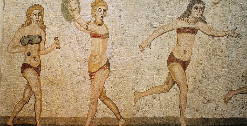 Mosaïque_des_bikinis,_Piazza_Armerina