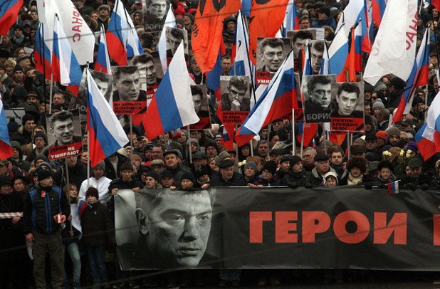 Борис Немцов беше обявен за "герой"