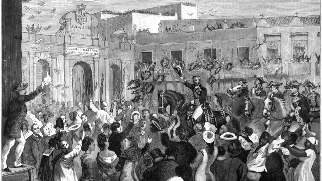 Entrada_triunfal_de_Arsenio_Martínez_Campos_en_La_Habana,_1878