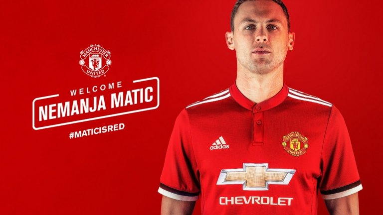 Неманя Матич официално е играч на Юнайтед