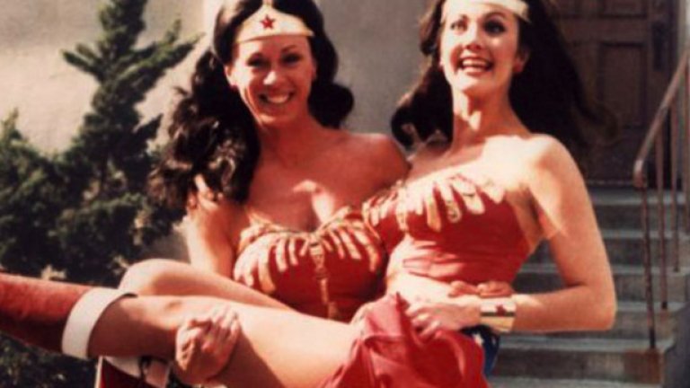 "Жената-чудо" (Wonder Woman) и нейната дубльорка Джийни Епър