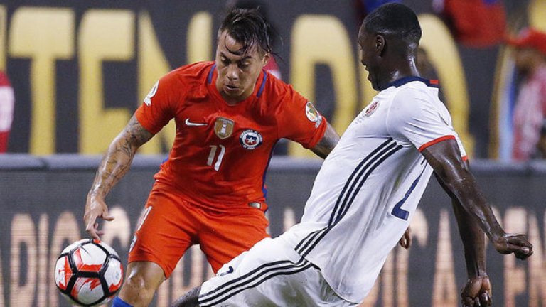 Едуардо Варгас и съотборниците му от Чили са на финал на Копа Америка за втори пореден път в рамките на една година.