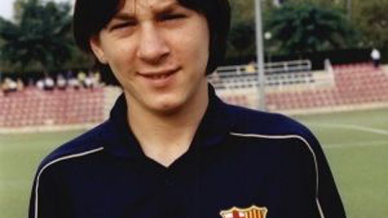 13-годишният Лео вече е част от академията на Барселона.