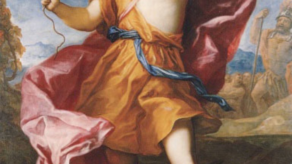 Anthoni_Schoonjans_-_Portrait_of_crown_prince_Frederick_William_as_David_with_a_sling