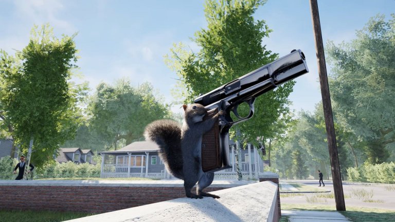 Squirrel with a Gun ще бъде точно това, което заглавието ѝ посочва