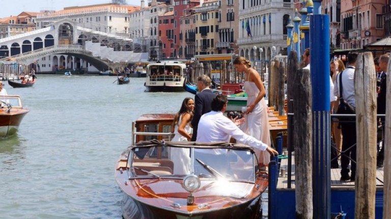 Швайнщайгер и Иванович се ожениха във Венеция